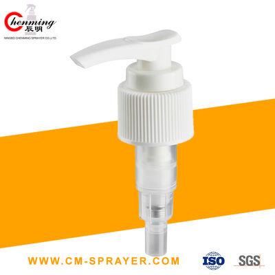 Good price 28mmの24mm光沢のある銀製のローション ディスペンサー ポンプ プラスチック石鹸ディスペンサー ポンプふた オンライン