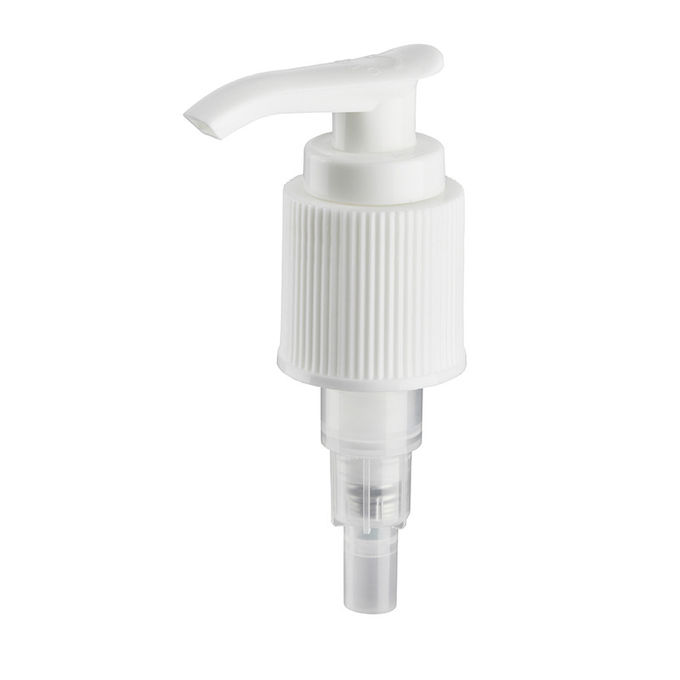 24/410 28/410 33/410 38/400 White Dispensing Pump 15" Dip Tube Clip Lock 18mm 28mm 3
